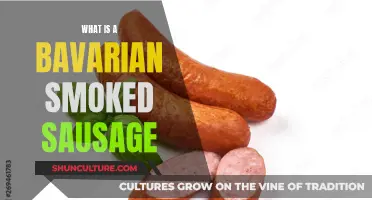 Bavarian Smoked Sausage: A Tasty German Delicacy Explained