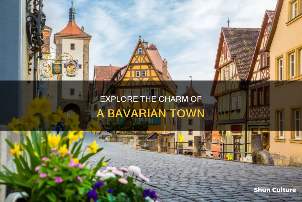 what is a bavarian town