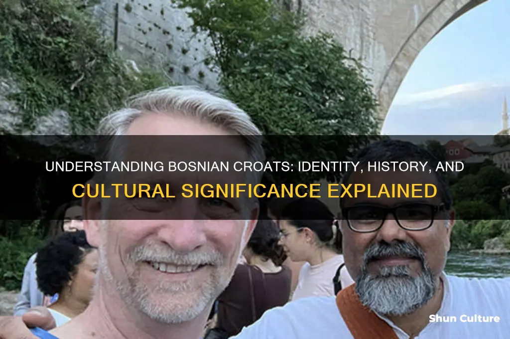 what is a bosnian croat
