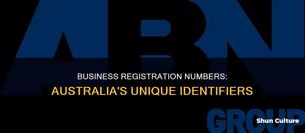 what is a business registration number australia