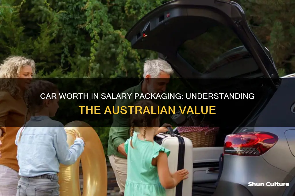 what is a car worth in a salary package australia