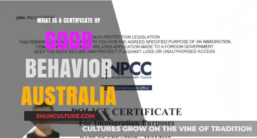 Good Behavior Certificates: Australia's Essential Character Reference