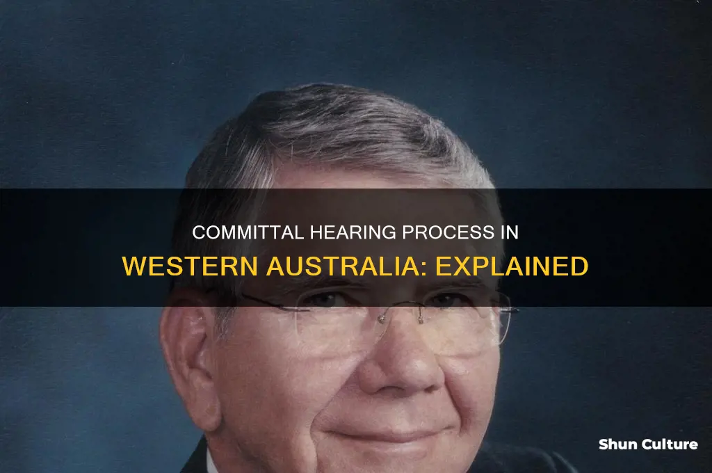 what is a committal hearing in western australia