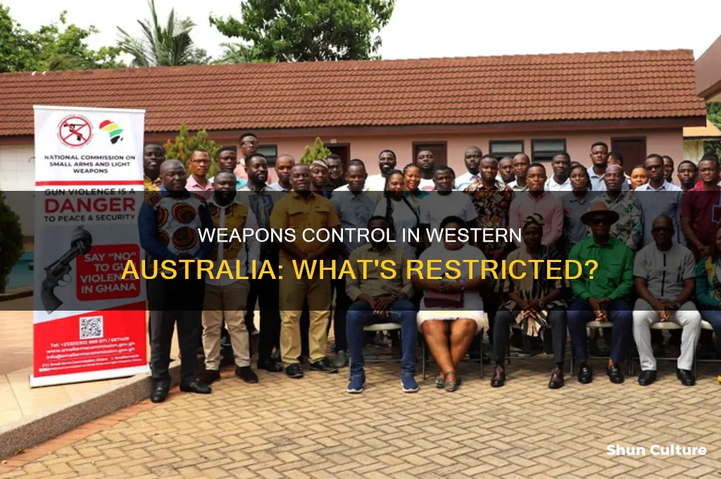 what is a controlled weapon in western australia