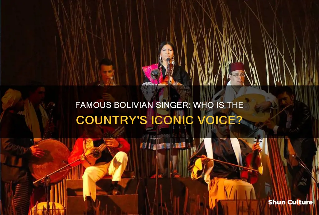 what is a famous singer from bolivia