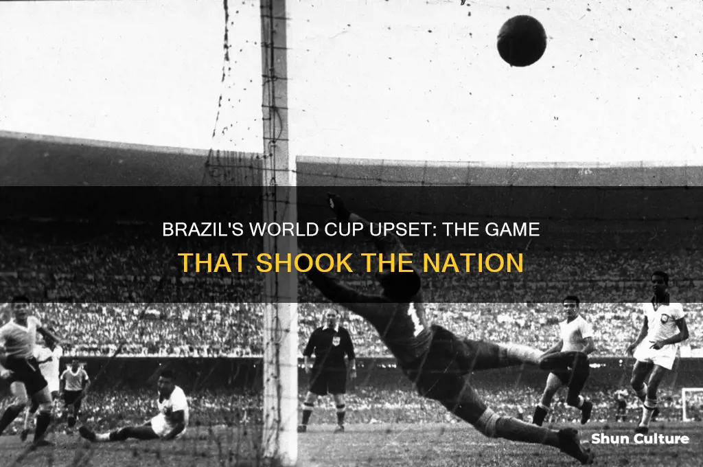 what is a game in the world cup brazil lost