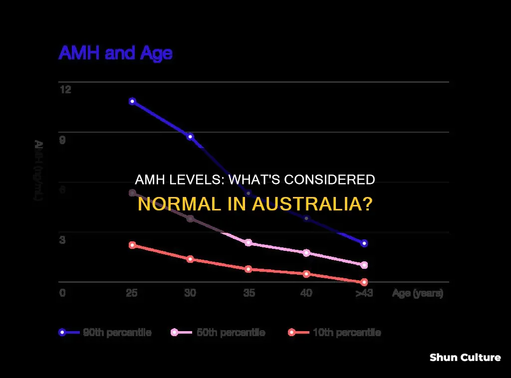 what is a good amh level australia