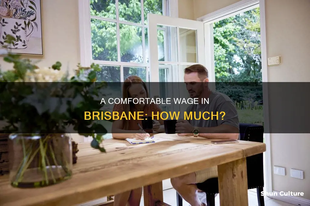 what is a good annual wage in brisbane australia