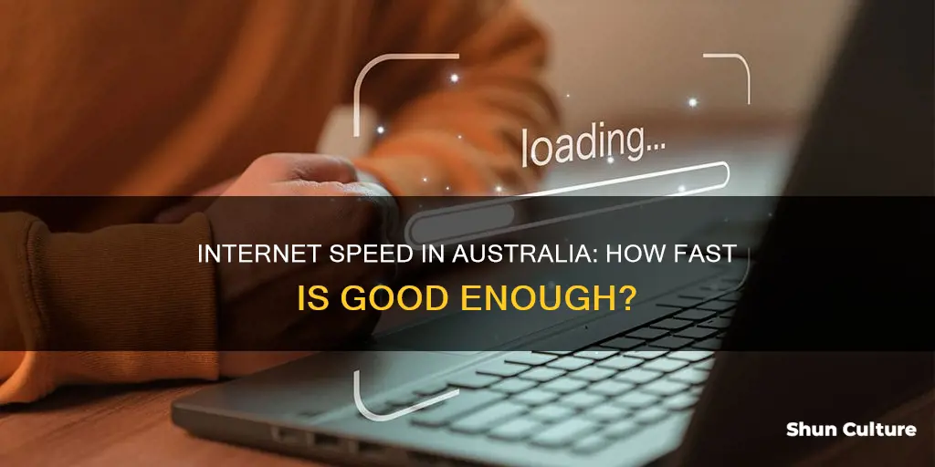 what is a good internet speed in australia