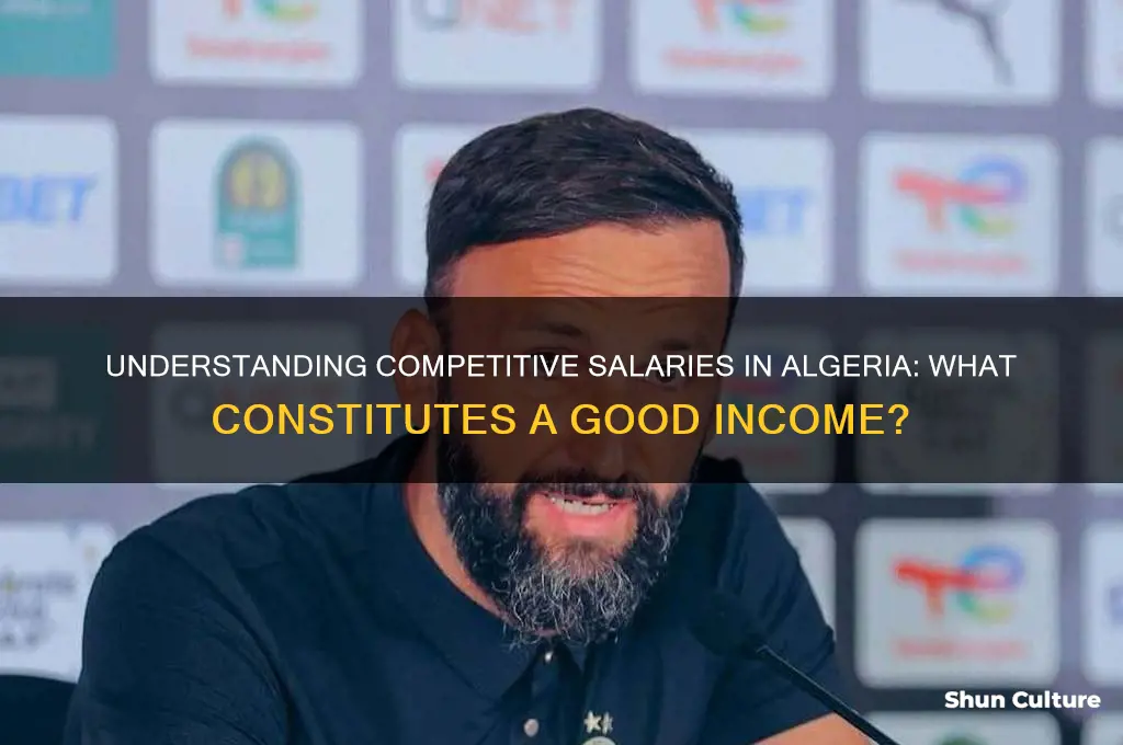 what is a good salary in algeria