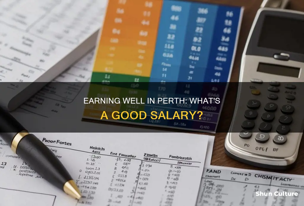 what is a good salary in perth australia
