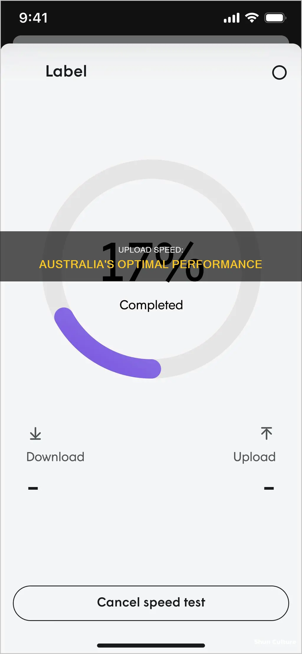 what is a good upload speed in australia