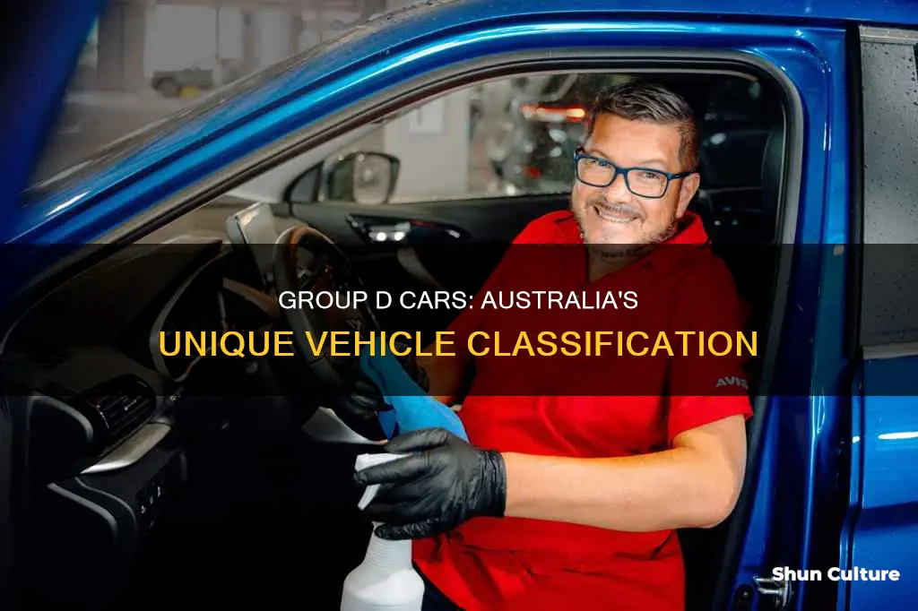 what is a groupd d car in australia