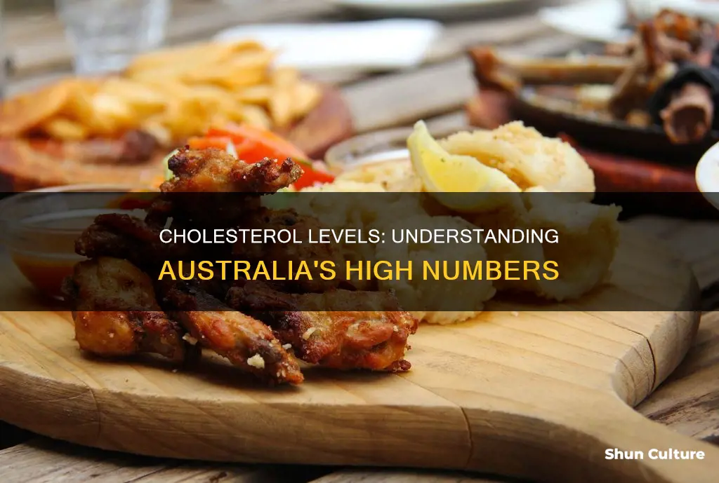 what is a high cholesterol number australia