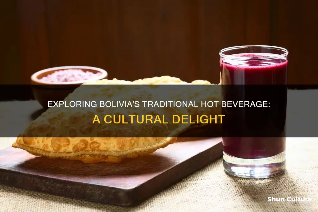 what is a hot drink made from bolivia