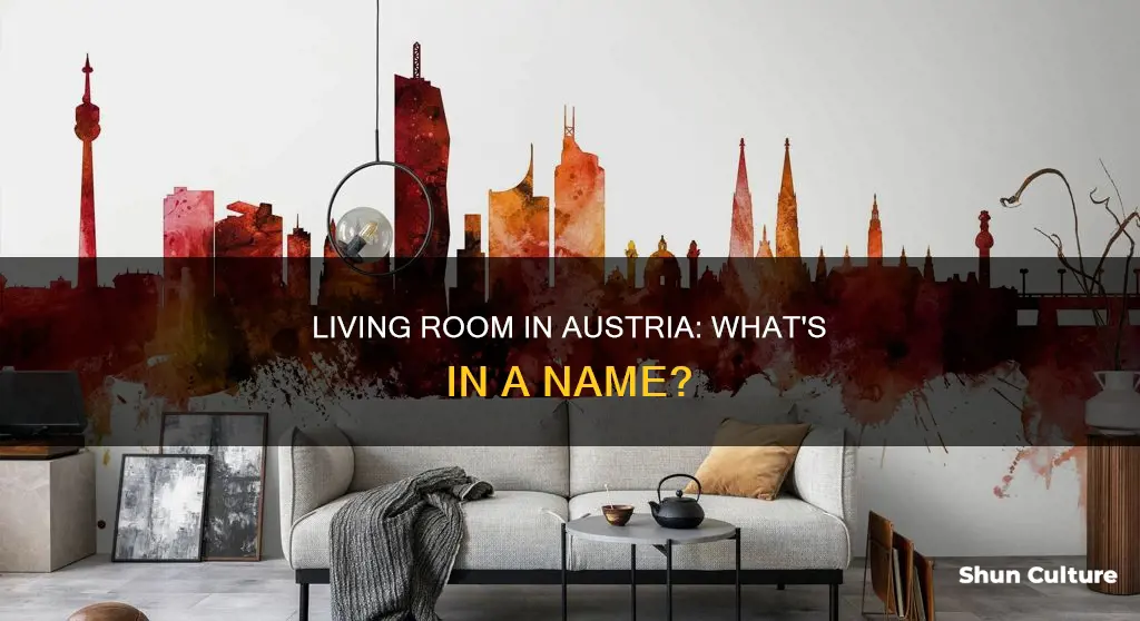 what is a living room called in austria