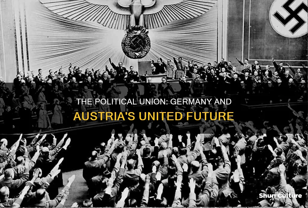 what is a political union of germany and austria