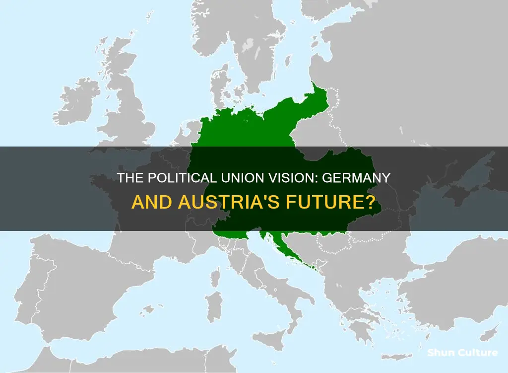 what is a political union of germany and austria