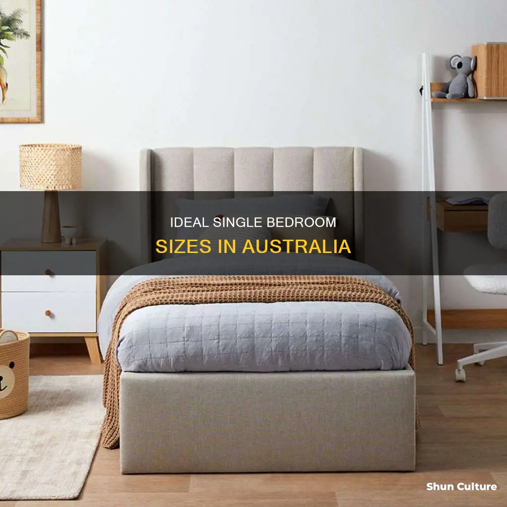 what is a single bedroom size in australia