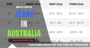 Jean Sizes: Australia's Guide to Size 26