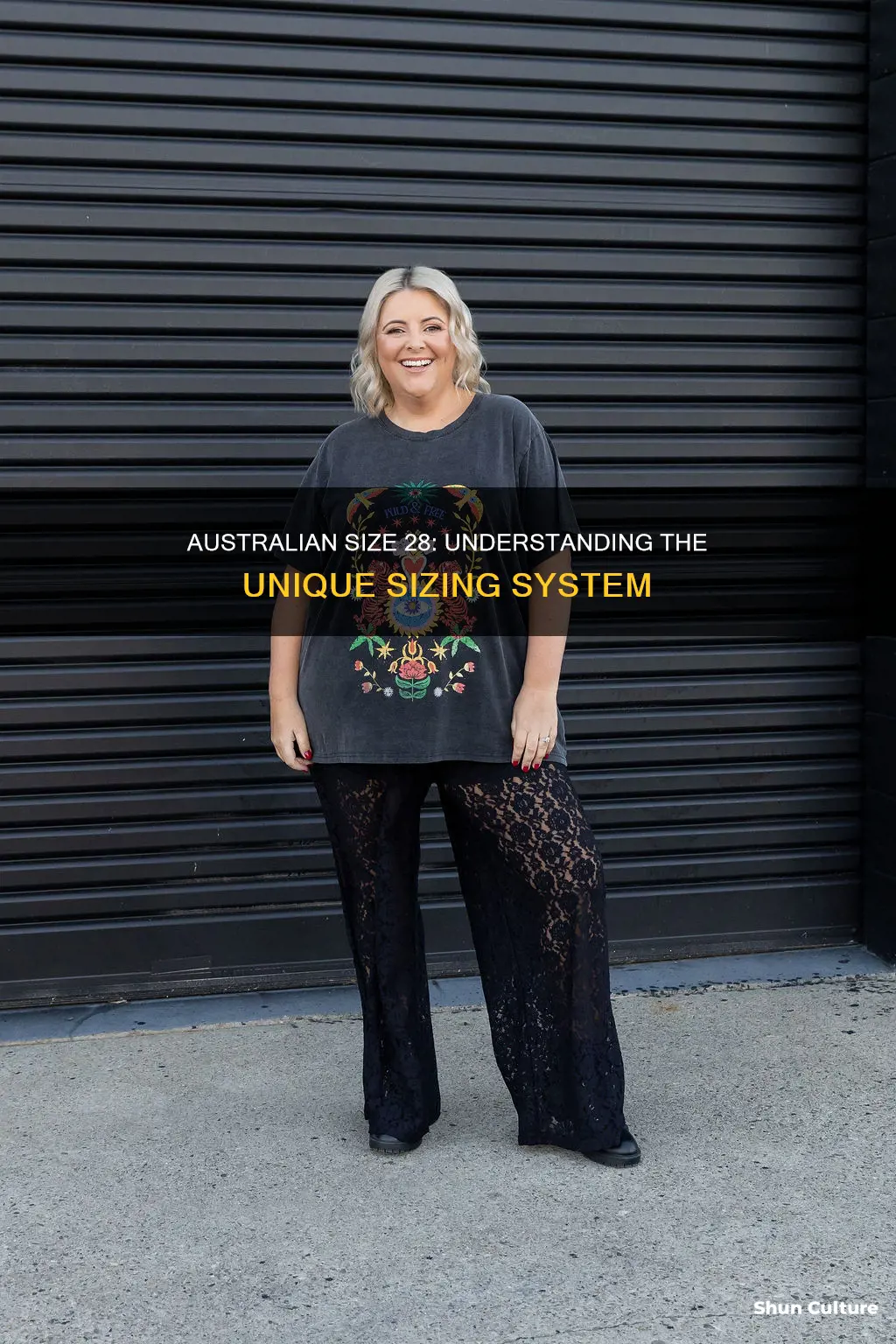 what is a size 28 in australia