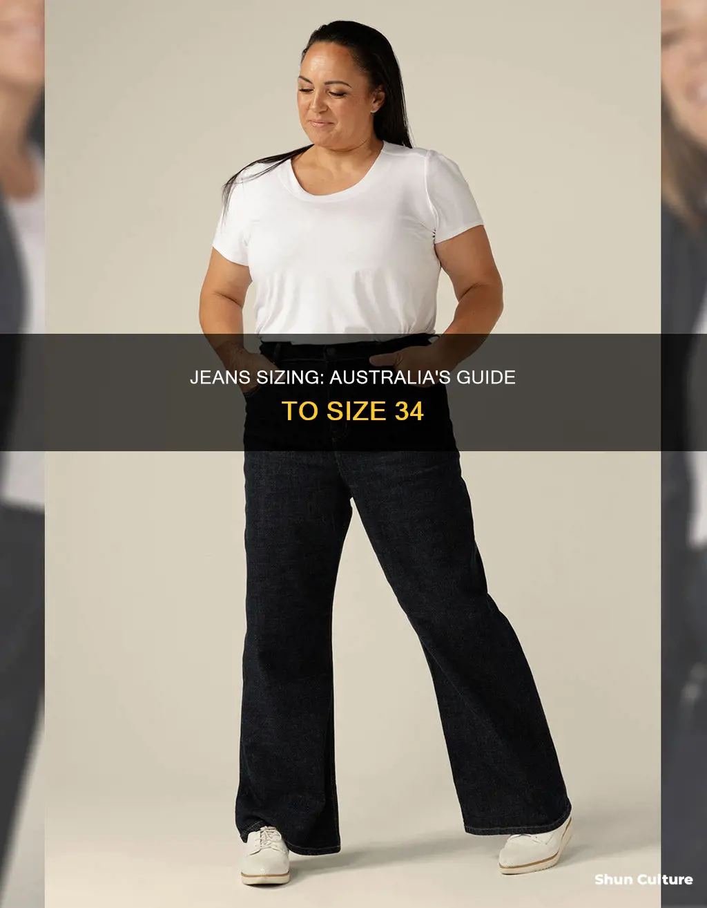 what is a size 34 jeans in australia