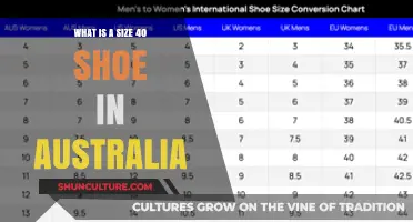 Shoe Sizes: Australia's Size 40 Explained