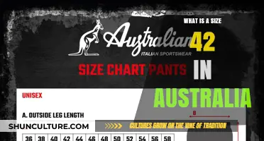 Australian Size 42: Understanding the Conversion