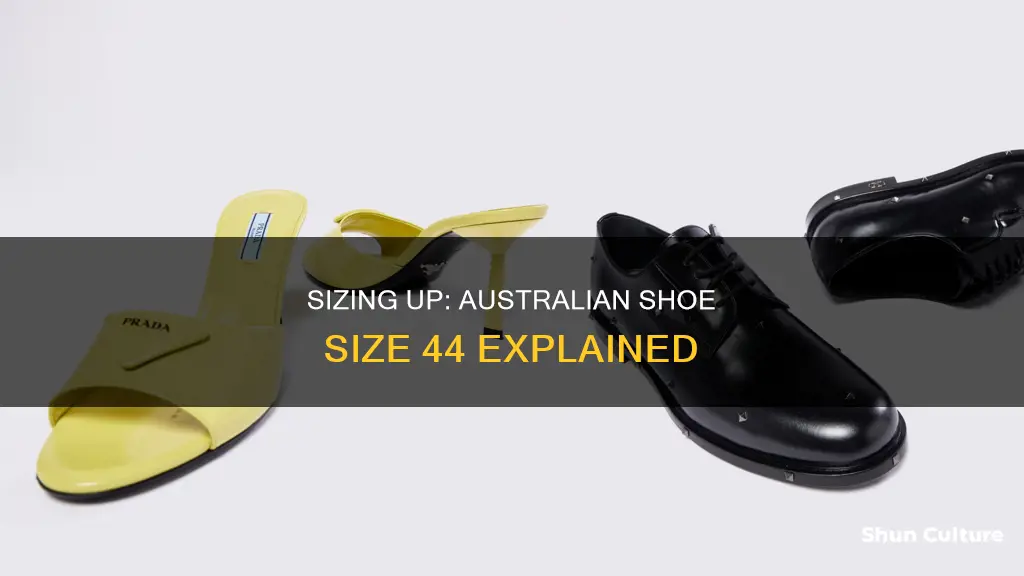 what is a size 44 shoes in australia