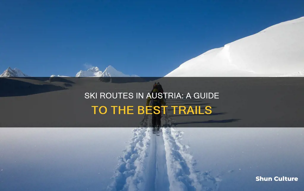 what is a ski route in austria