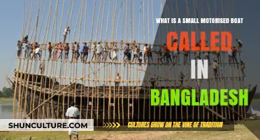 Exploring Bangladesh's Unique Small Motorised Boat: The Shampan