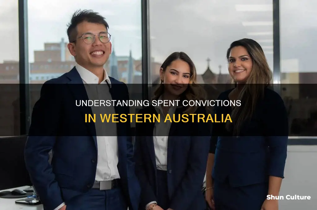 what is a spent conviction in western australia