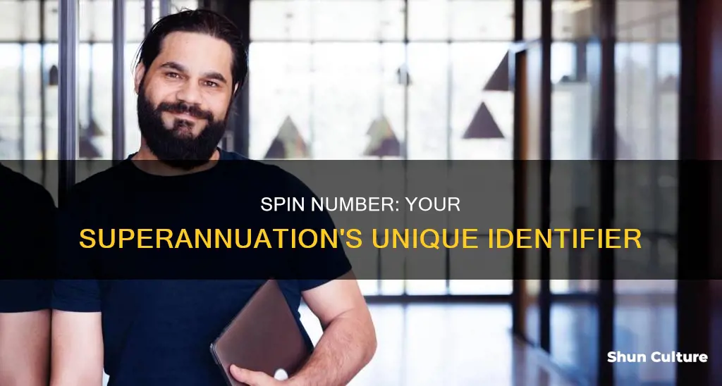 what is a spin number australian super