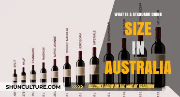 Drink Sizes Down Under: Standard Serving Laws in Australia