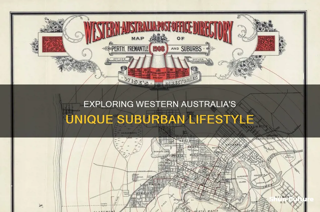 what is a suburb in western australia