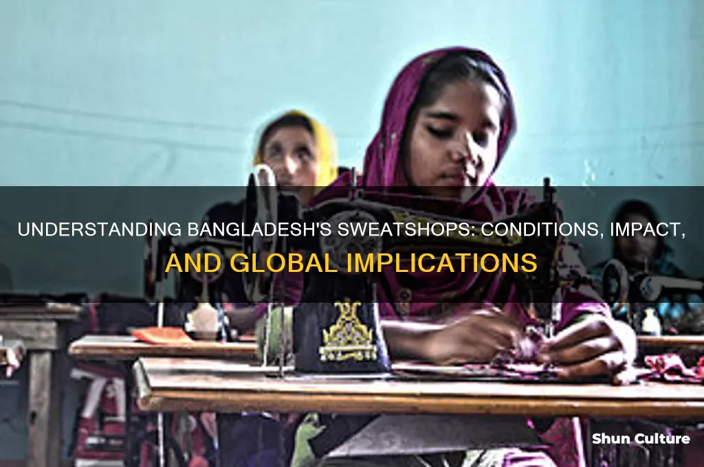 what is a sweatshop in bangladesh