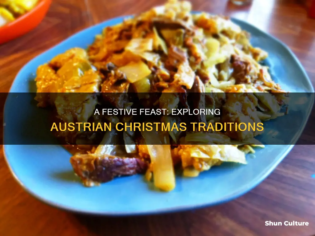 what is a traditional austrian christmas dinner