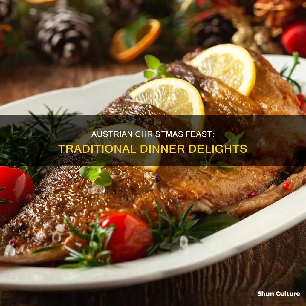 what is a traditional austrian christmas dinner