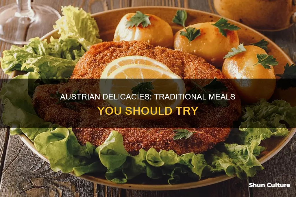 what is a typical austrian meal