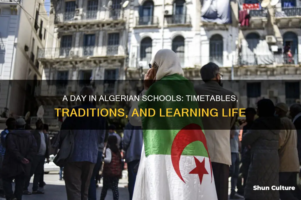 what is a typical school day in algeria