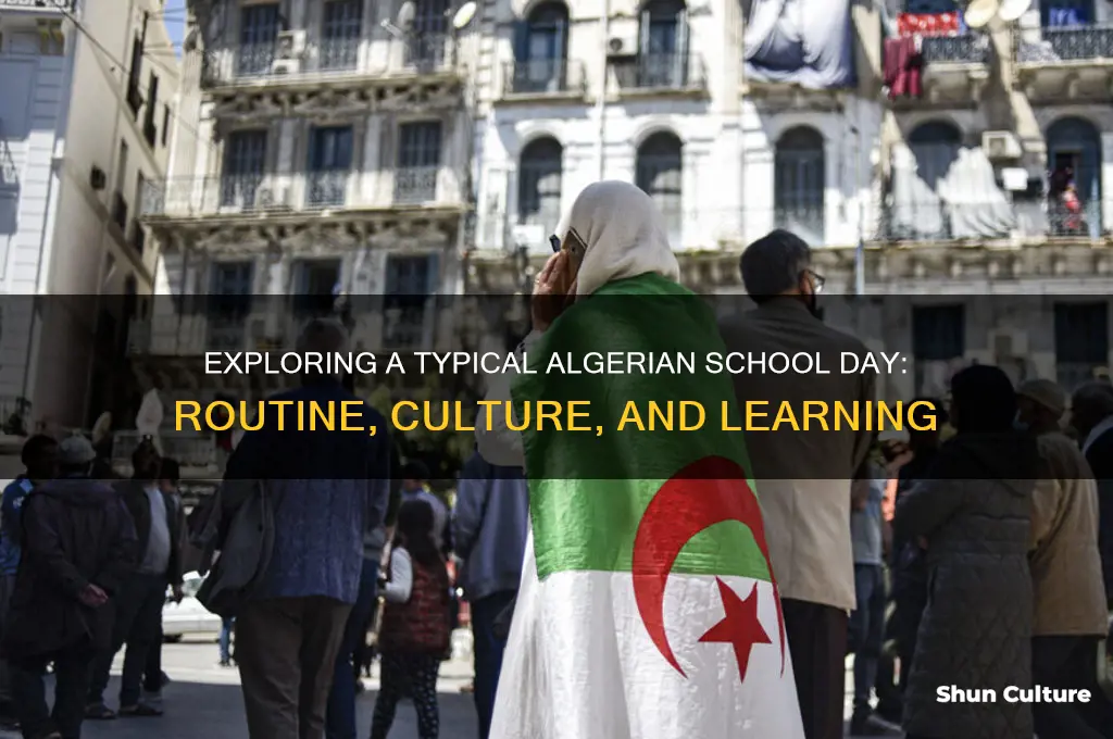 what is a typicsal school day in algeria