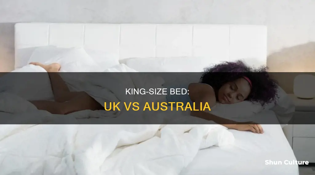 what is a uk king size bed in australia