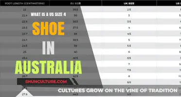 Shoe Size Conversion: US to Australia