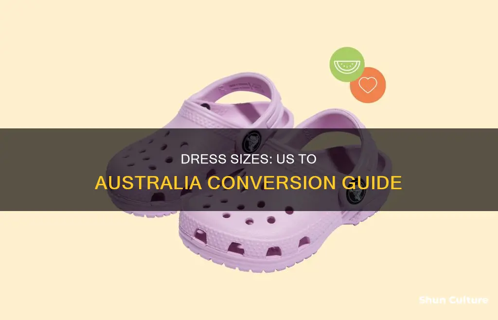 what is a us size 6 dress in australia