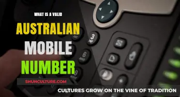 Australian Mobile Numbers: Validity and Format