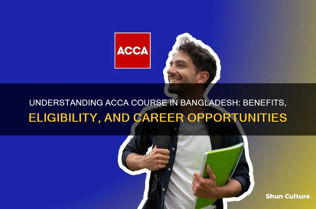 what is acca course in bangladesh