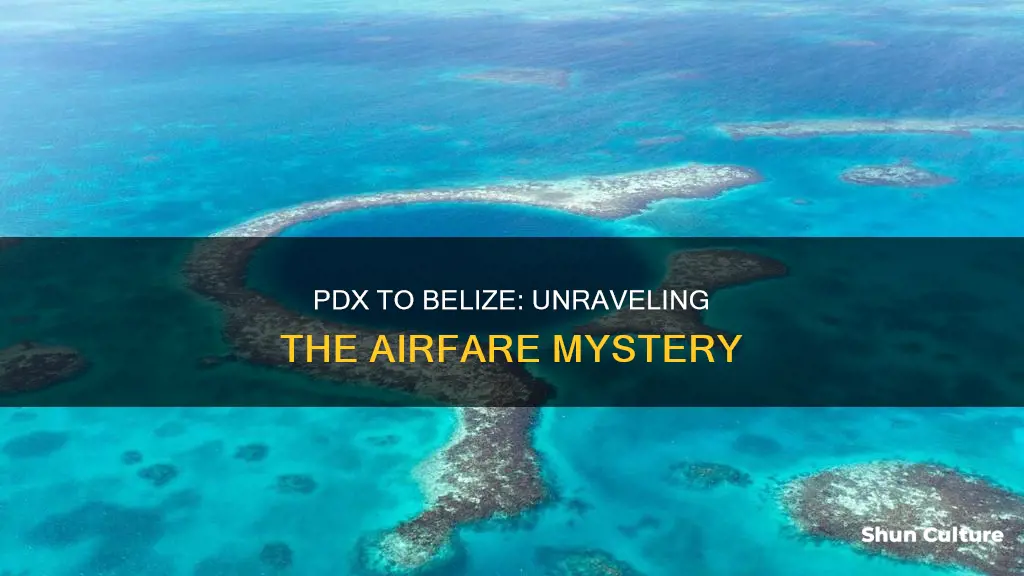 what is airfare from pdx to belize