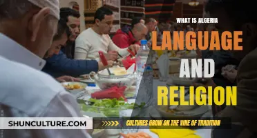 Exploring Algeria's Official Language, Religion, and Cultural Diversity