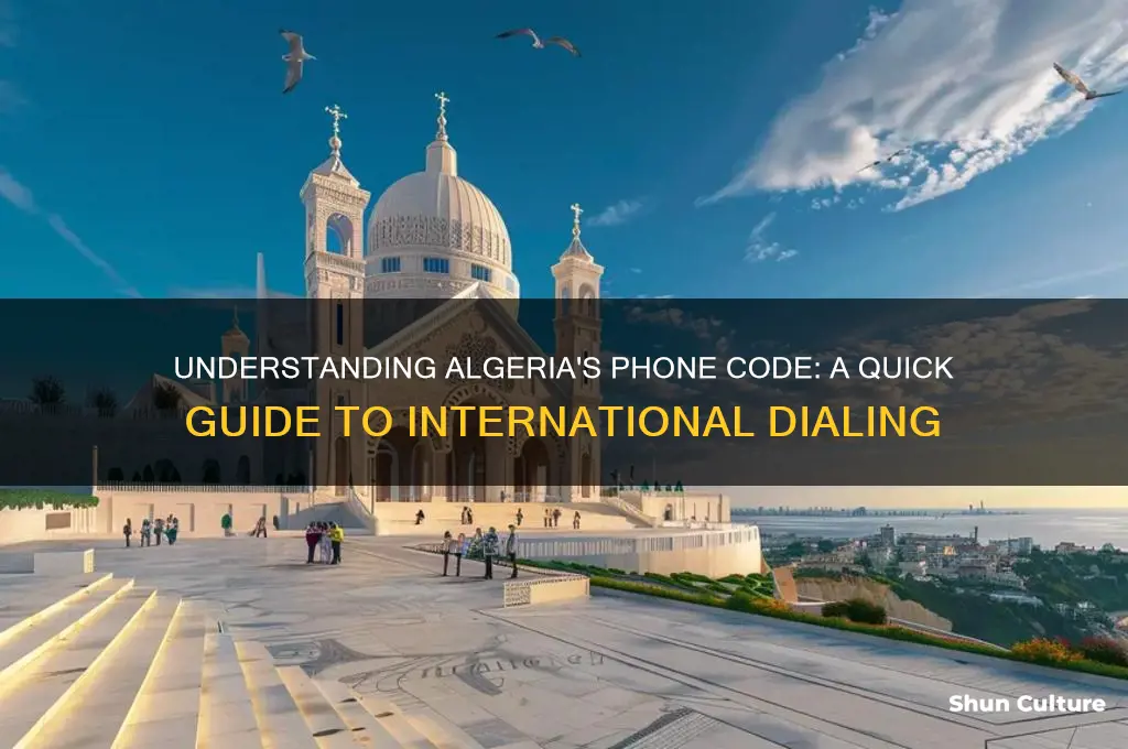 what is algeria phone code number