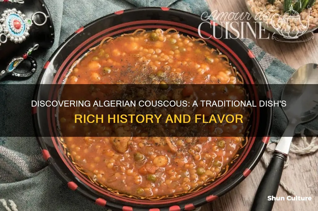 what is algerian couscous